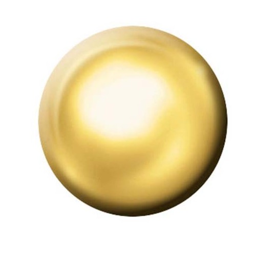 Cassette Studs Gold Solid Shape Regular Domed