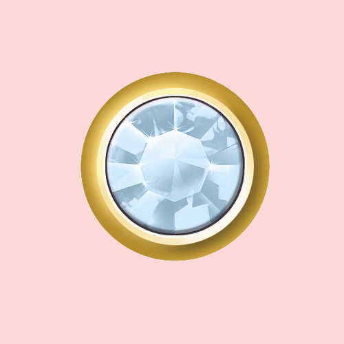 Mount Studs Gold Mini June - Alexandrite