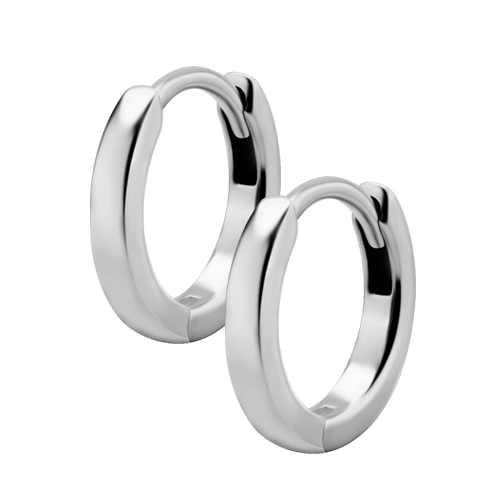 Surgical Steel Hoop Earrings 20 Gauge - 10mm